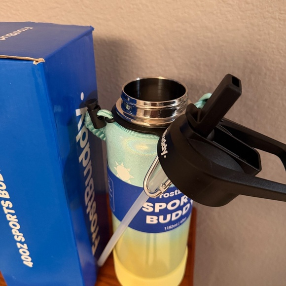 RARE❣️❣️~FrostBuddy Sports Buddy 40oz SS Insulated Tumbler~NEW IN BOX❣️❣️ - Picture 6 of 15
